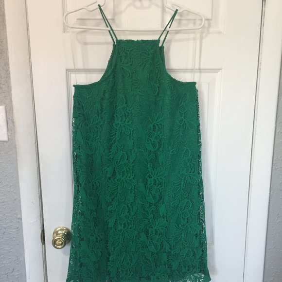 NEW High-Neck Shift Dress (Francescas, NWT) - Picture 4 of 4